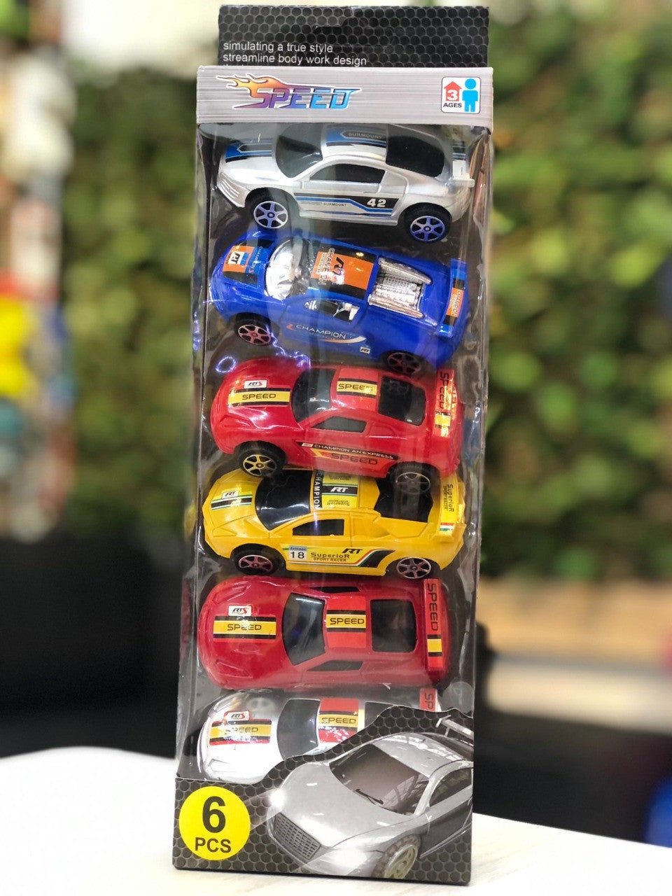 Set Carros De Juguete Y Colección X 6 Und